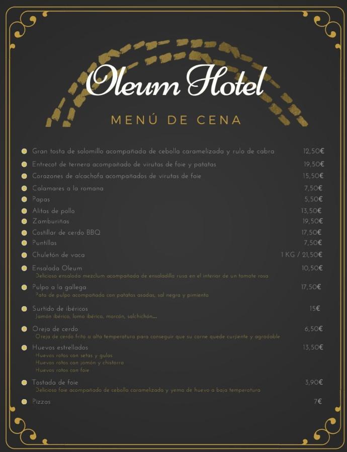 Hotel Oleum Belchite Exterior foto